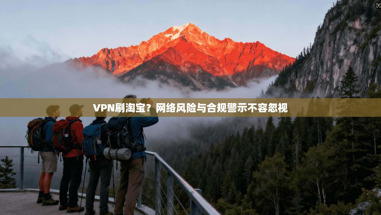 VPN刷淘宝?网络风险与合规警示不容忽视