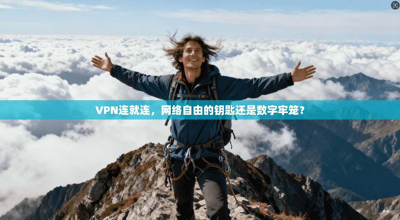 VPN连就连，网络自由的钥匙还是数字牢笼？