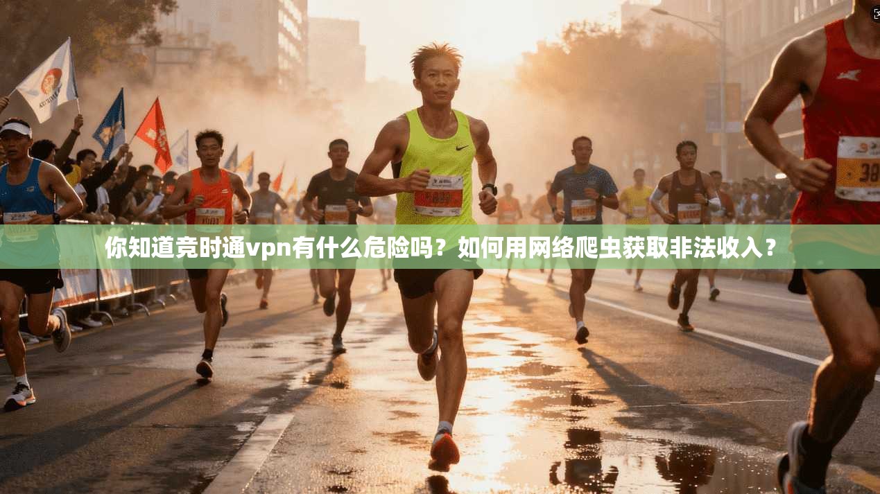 你知道竞时通vpn有什么危险吗?如何用网络爬虫获取非法收入?