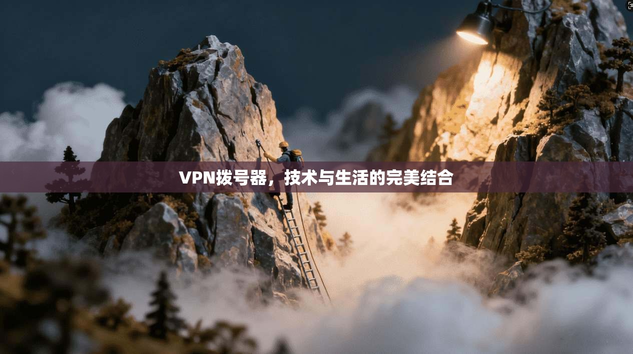 VPN拨号器，技术与生活的完美结合