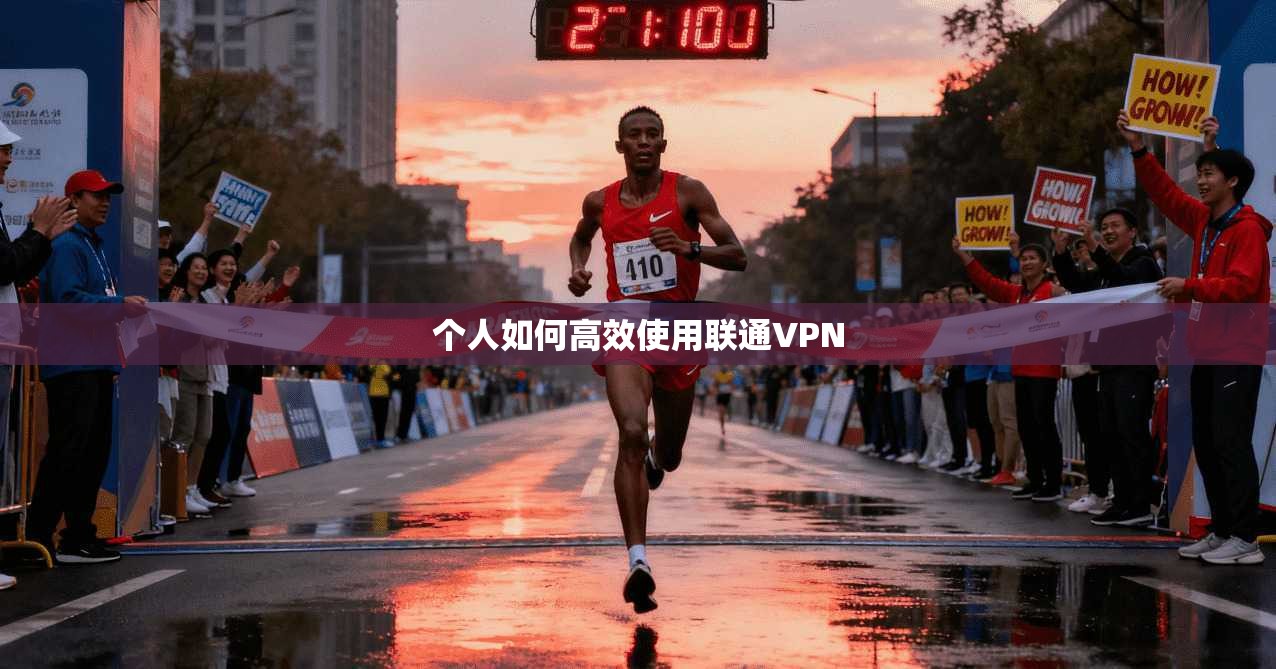 个人如何高效使用联通VPN