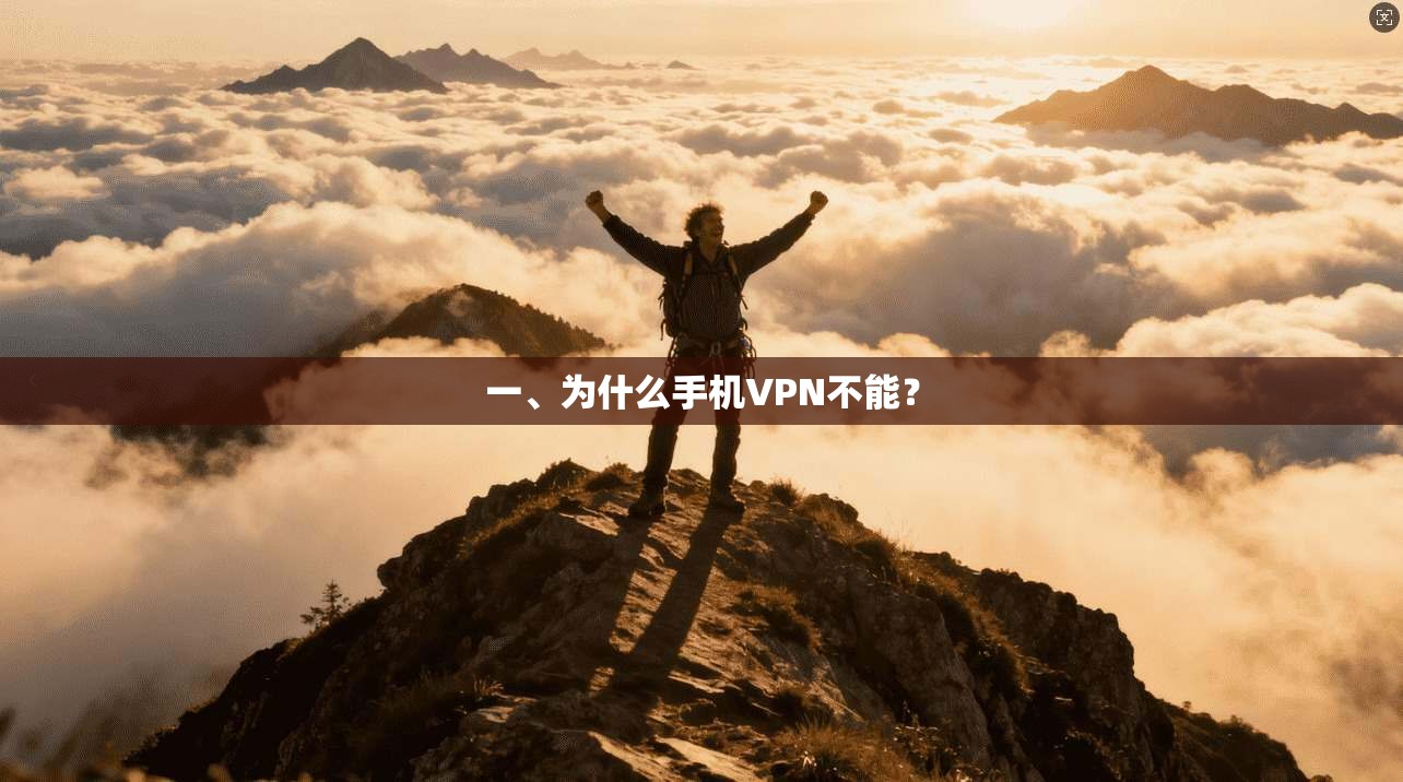 一、为什么手机VPN不能？