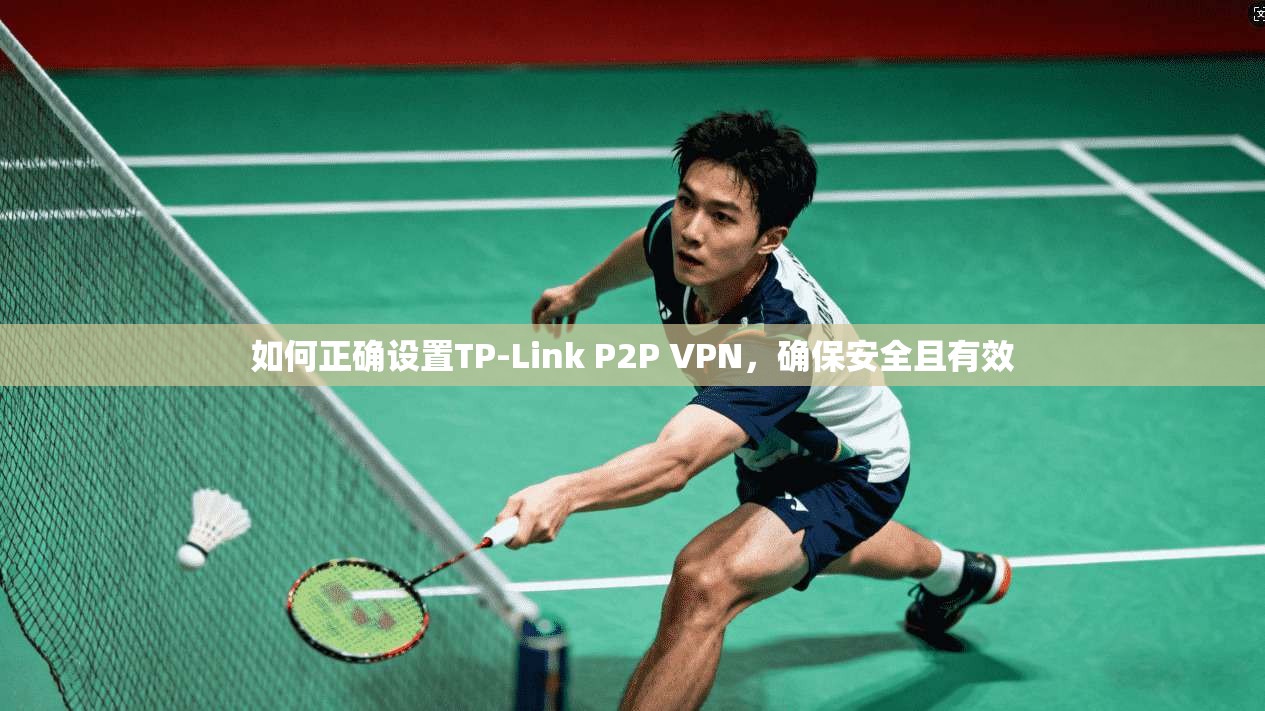 如何正确设置TP-Link P2P VPN，确保安全且有效