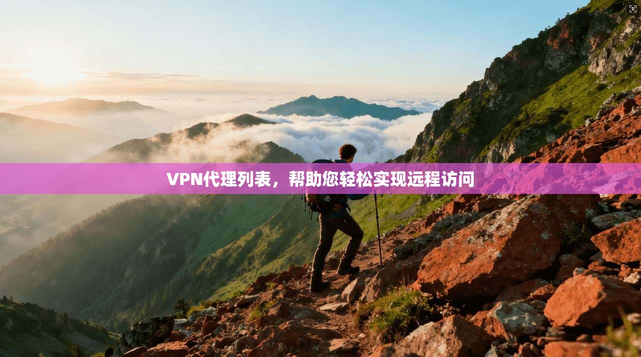 VPN代理列表,帮助您轻松实现远程访问