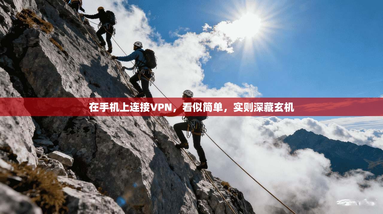 在手机上连接VPN，看似简单，实则深藏玄机
