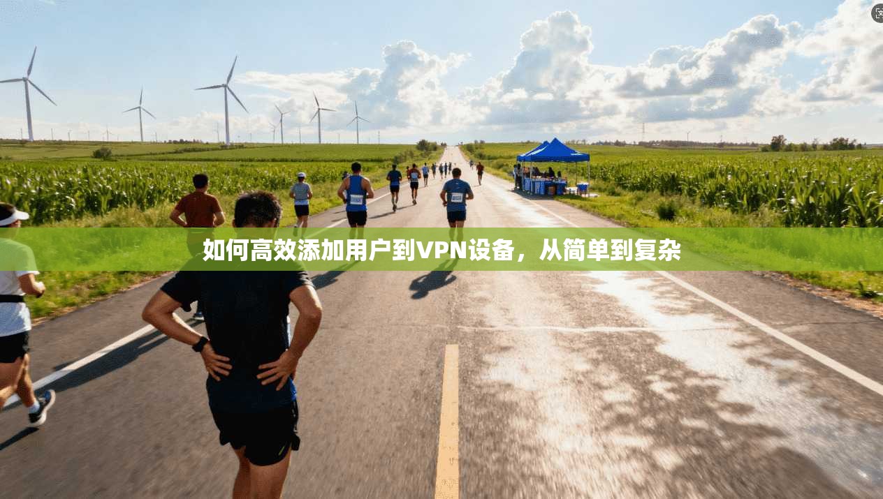 如何高效添加用户到VPN设备，从简单到复杂