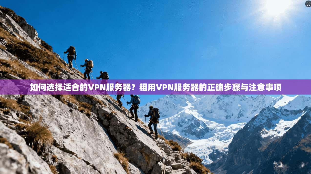 如何选择适合的VPN服务器？租用VPN服务器的正确步骤与注意事项