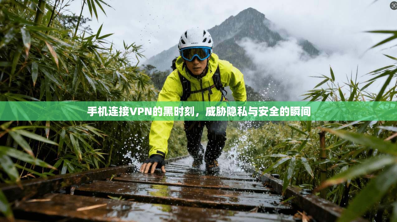 手机连接VPN的黑时刻，威胁隐私与安全的瞬间