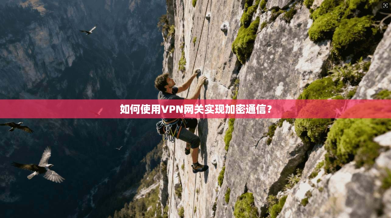 如何使用VPN网关实现加密通信？