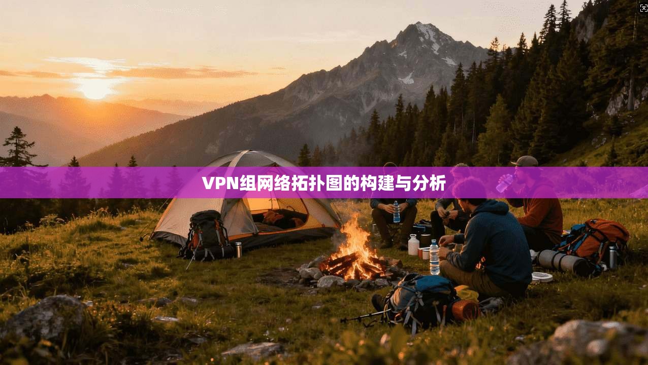 VPN组网络拓扑图的构建与分析
