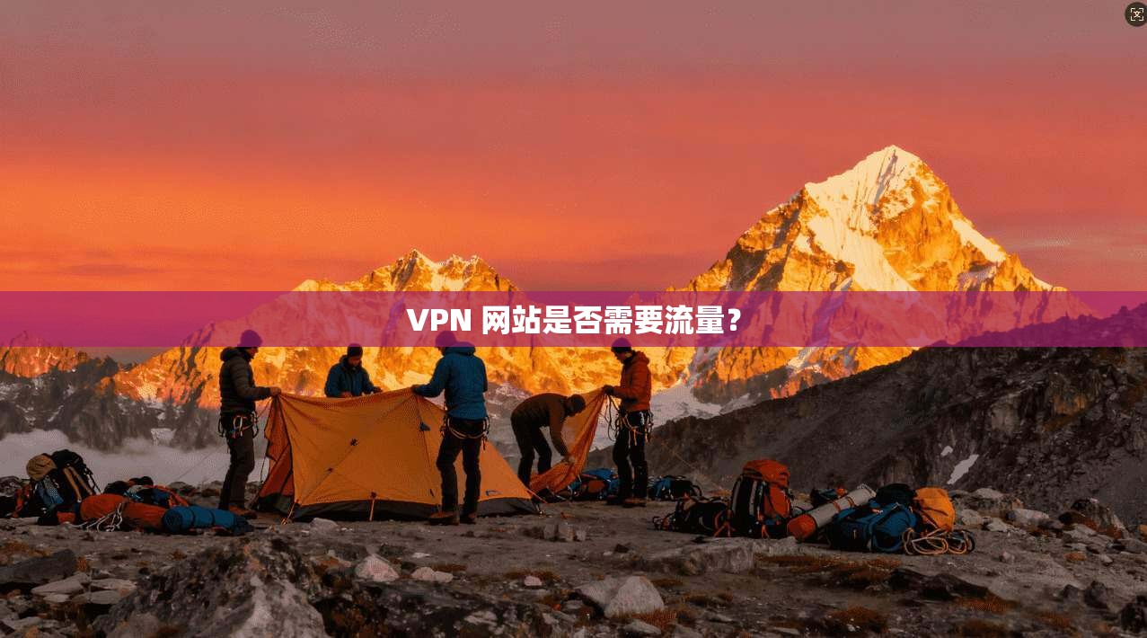 VPN 网站是否需要流量？
