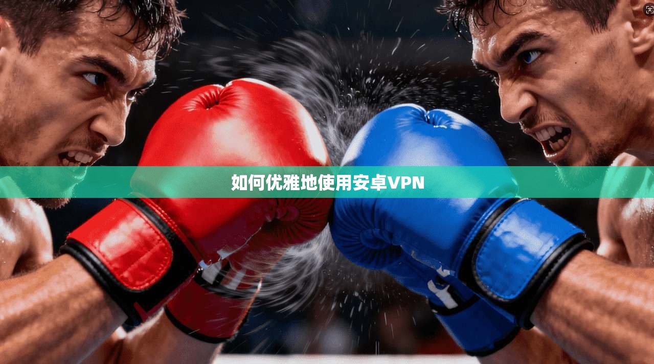如何优雅地使用安卓VPN