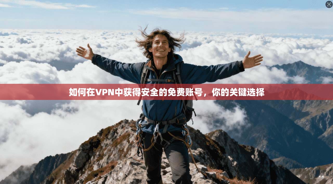 如何在VPN中获得安全的免费账号，你的关键选择