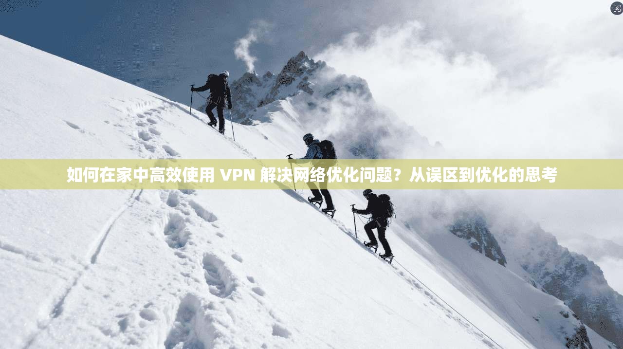 如何在家中高效使用 VPN 解决网络优化问题？从误区到优化的思考