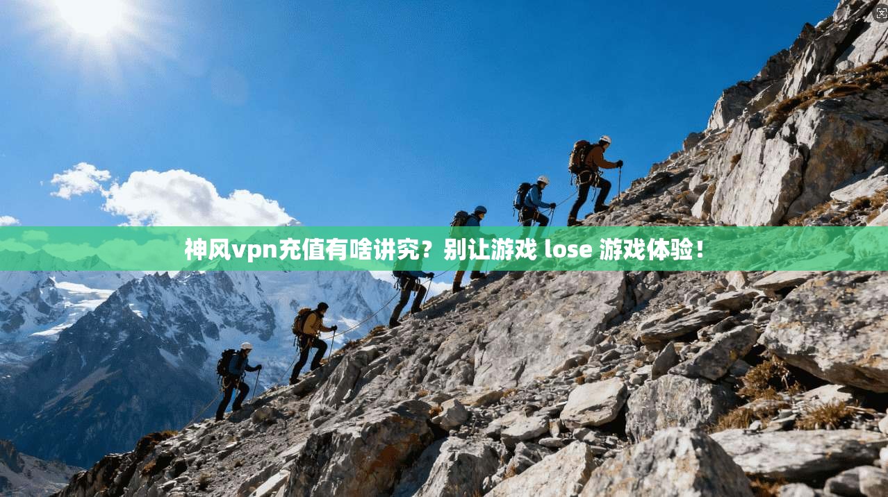 神风vpn充值有啥讲究？别让游戏 lose 游戏体验！