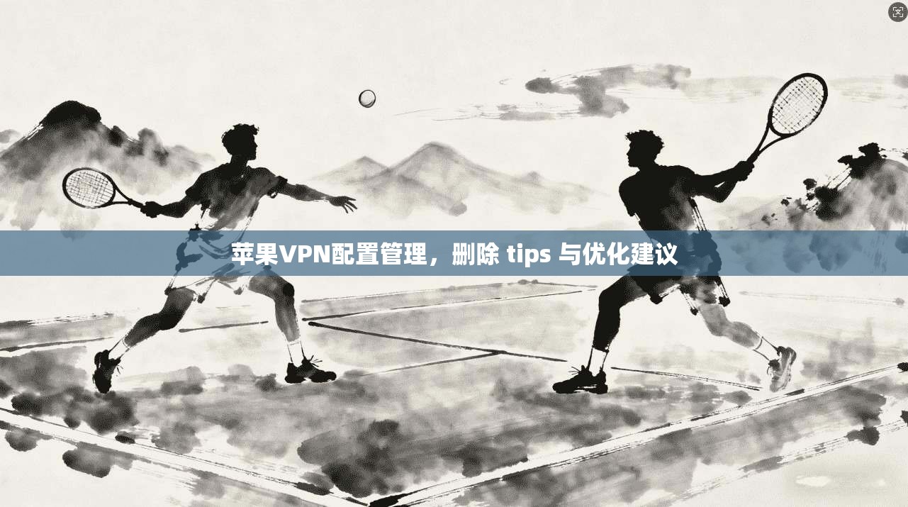 苹果VPN配置管理，删除 tips 与优化建议
