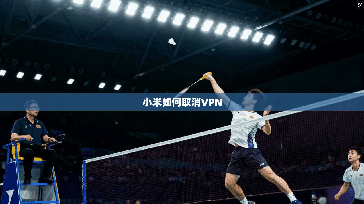 小米如何取消VPN