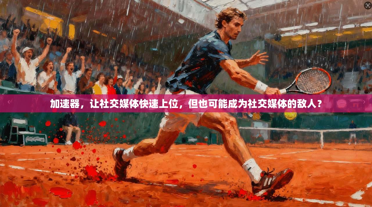 加速器，让社交媒体快速上位，但也可能成为社交媒体的敌人？