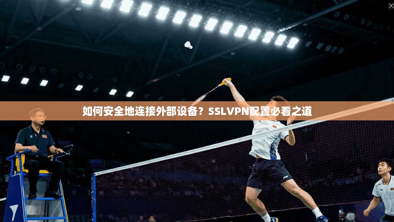 如何安全地连接外部设备？SSLVPN配置必看之道
