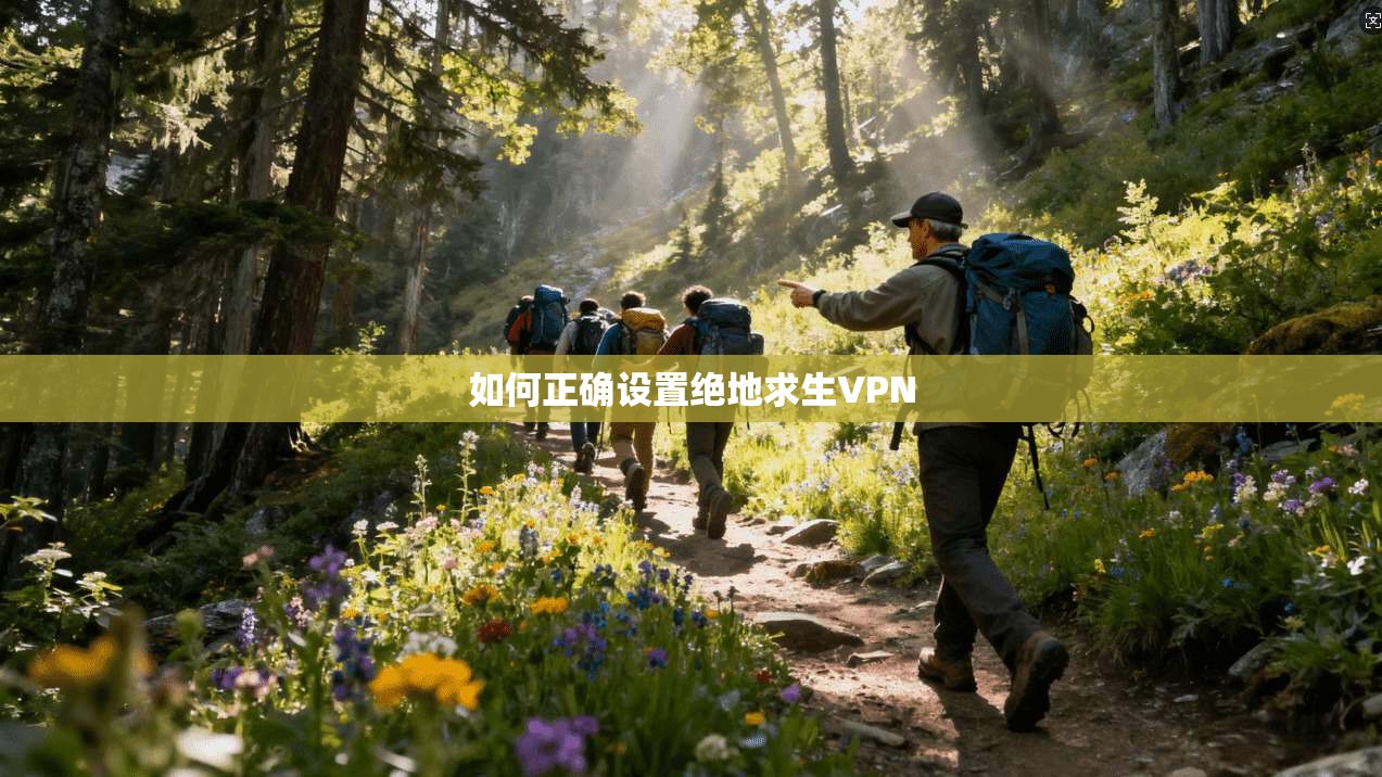 如何正确设置绝地求生VPN