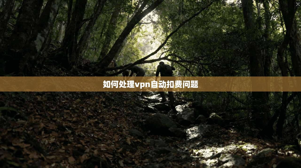 如何处理vpn自动扣费问题