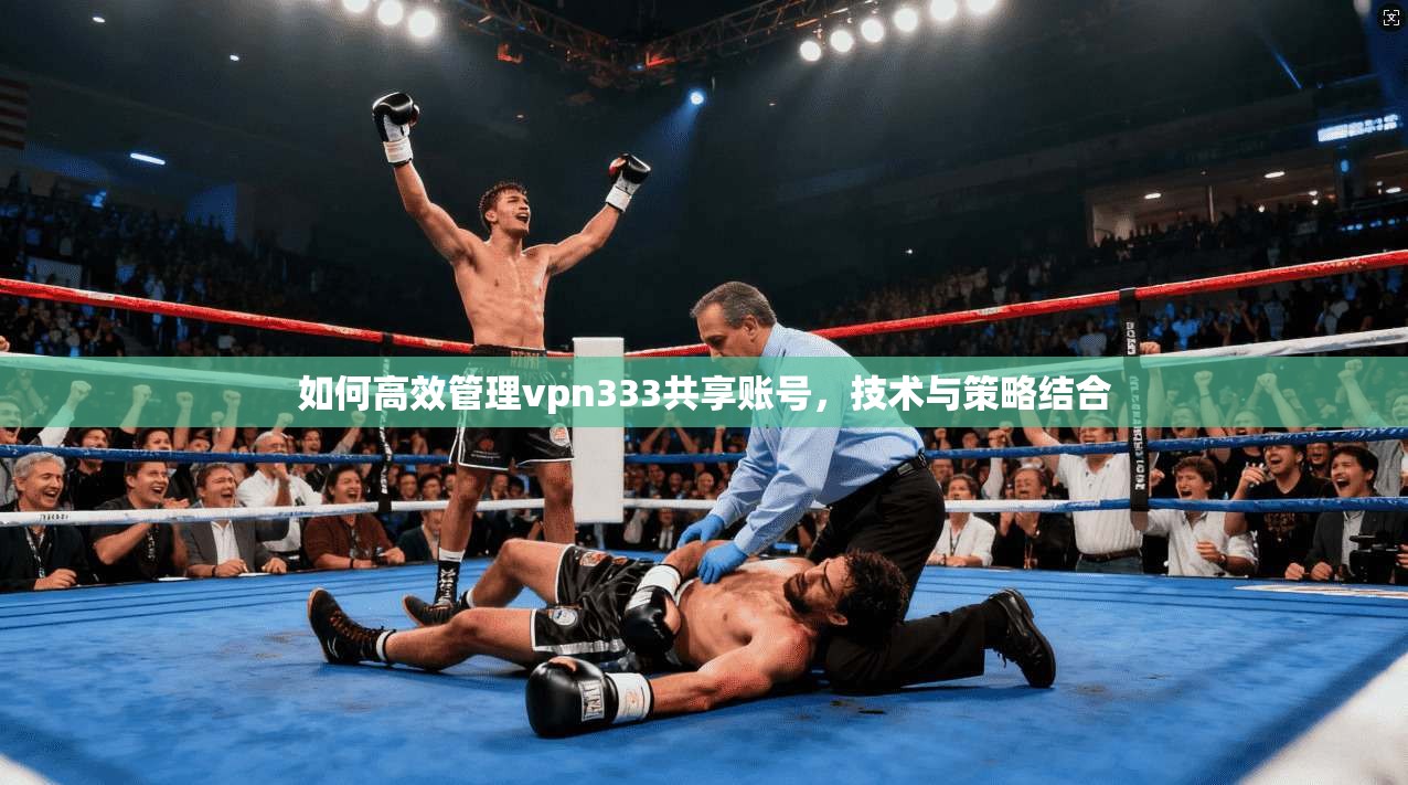 如何高效管理vpn333共享账号，技术与策略结合