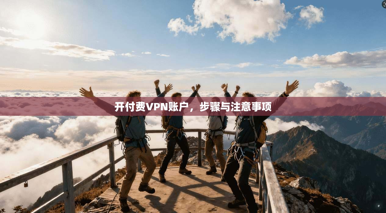 开付费VPN账户，步骤与注意事项