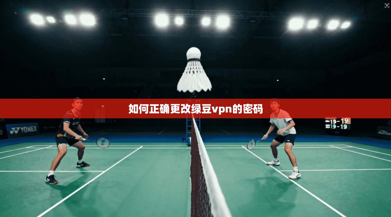 如何正确更改绿豆vpn的密码