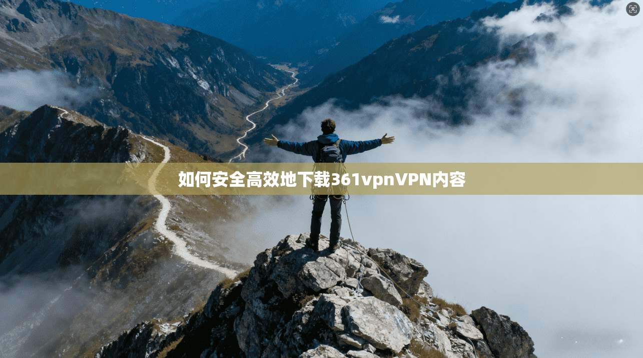 如何安全高效地下载361vpnVPN内容