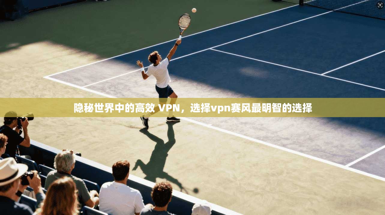 隐秘世界中的高效 VPN，选择vpn赛风最明智的选择