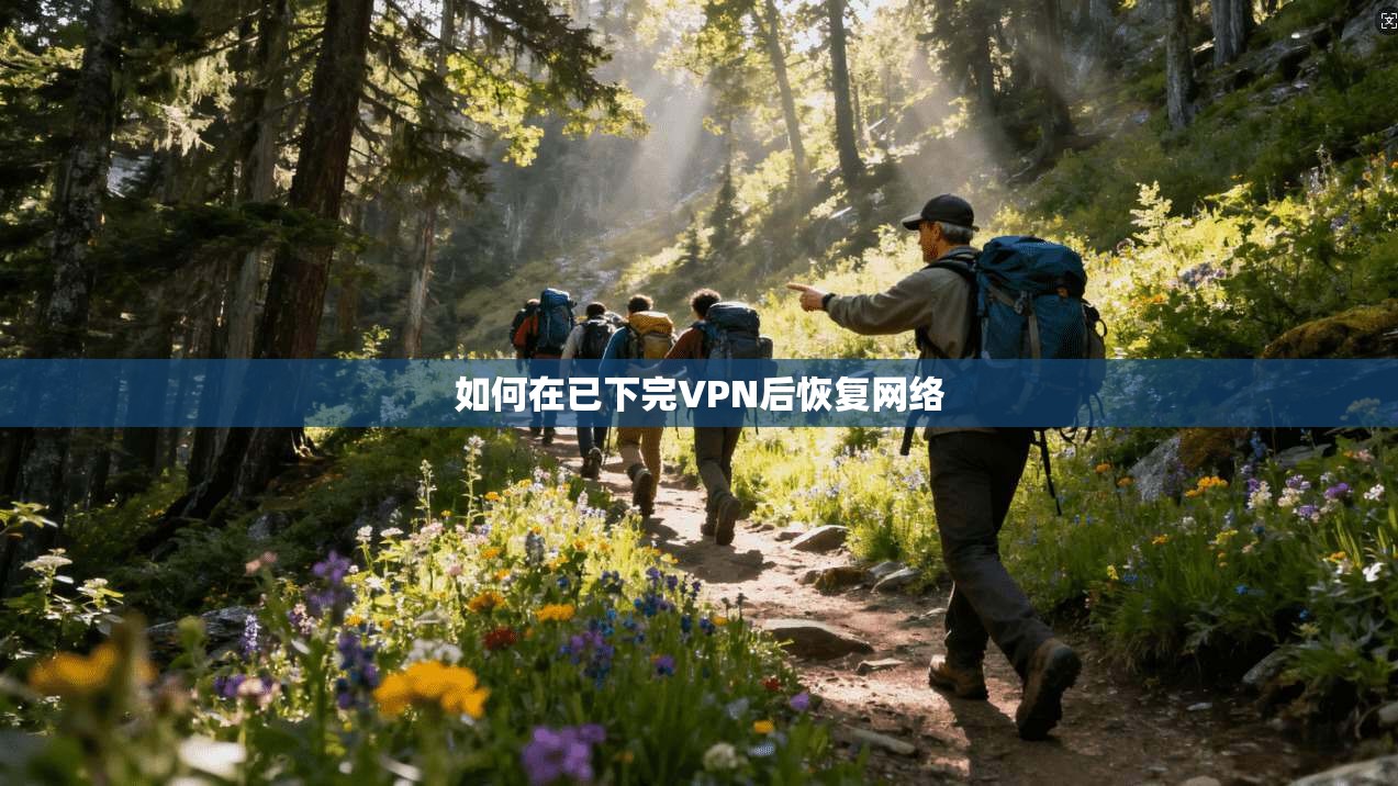 如何在已下完VPN后恢复网络