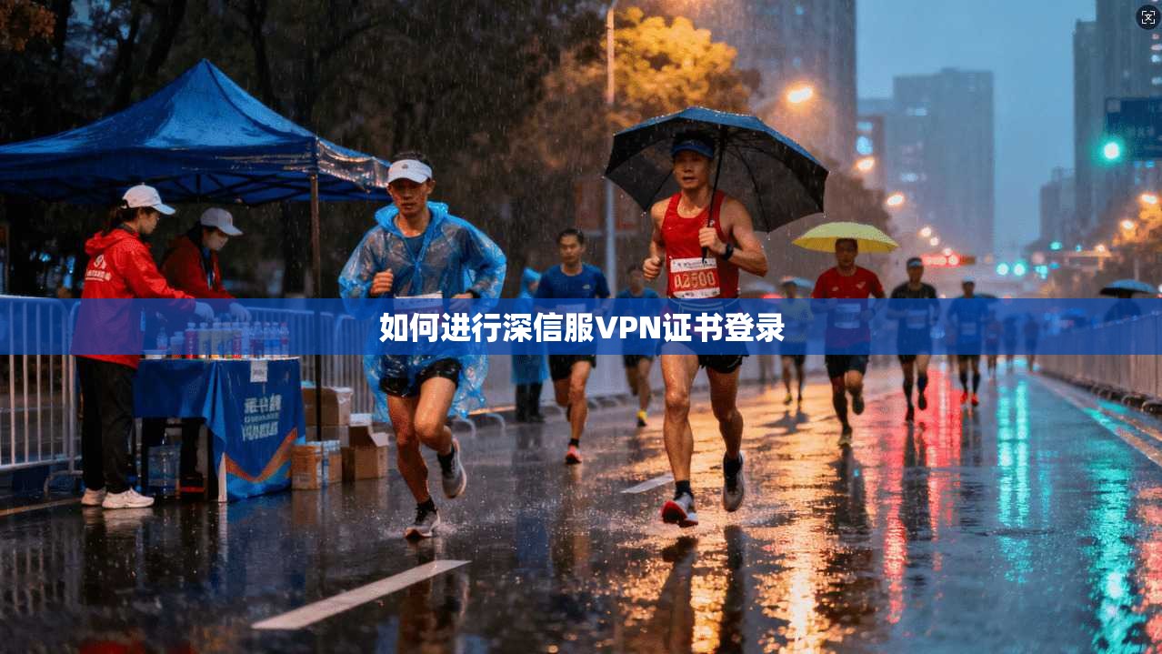如何进行深信服VPN证书登录