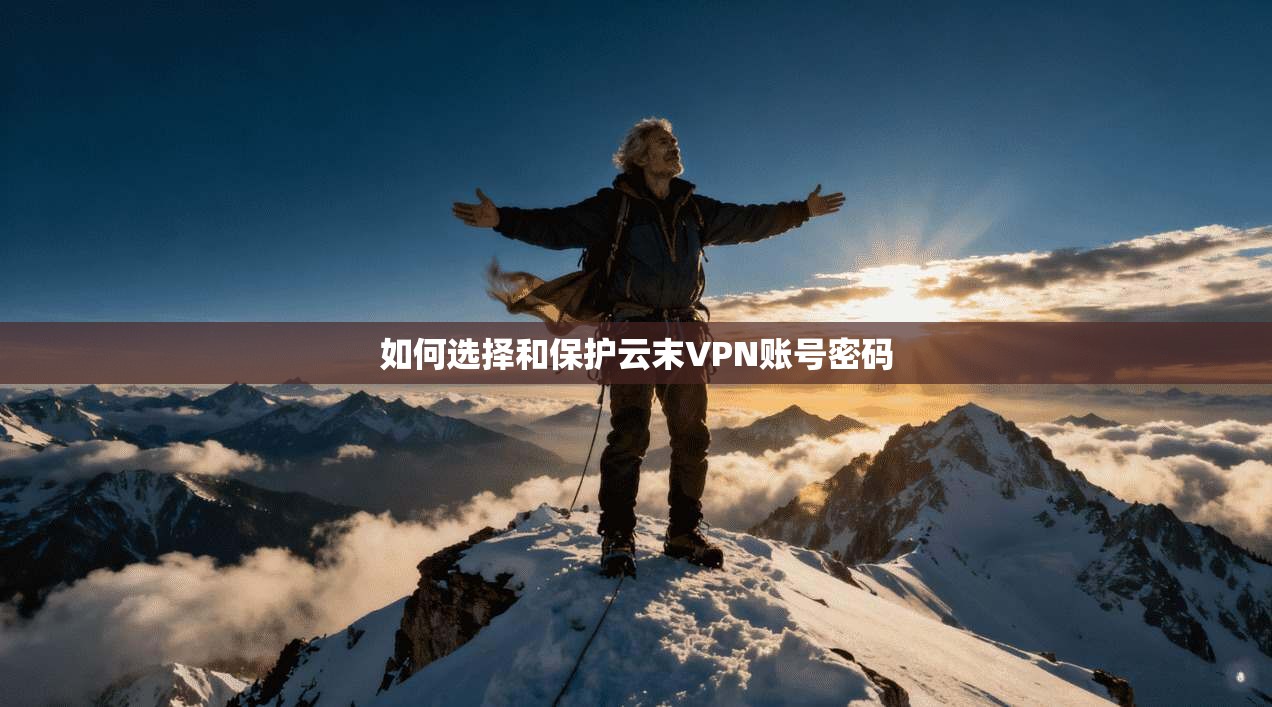 如何选择和保护云末VPN账号密码
