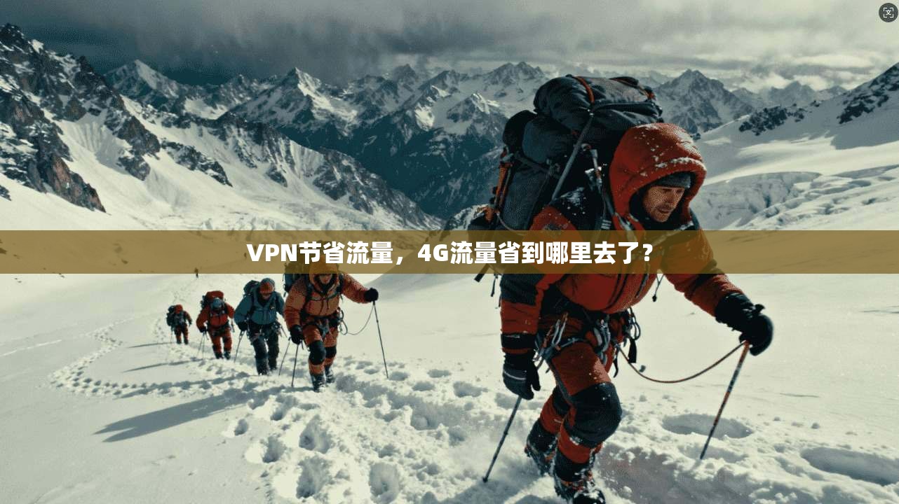 VPN节省流量，4G流量省到哪里去了？