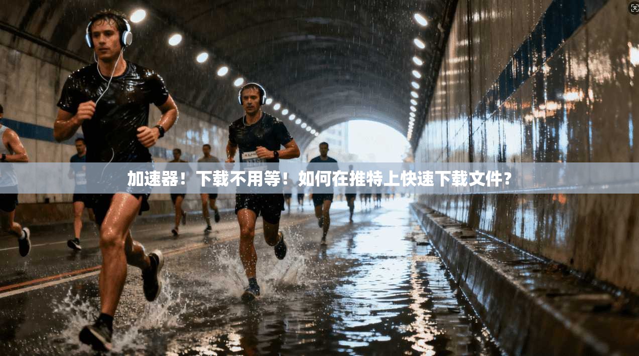 加速器！下载不用等！如何在推特上快速下载文件？