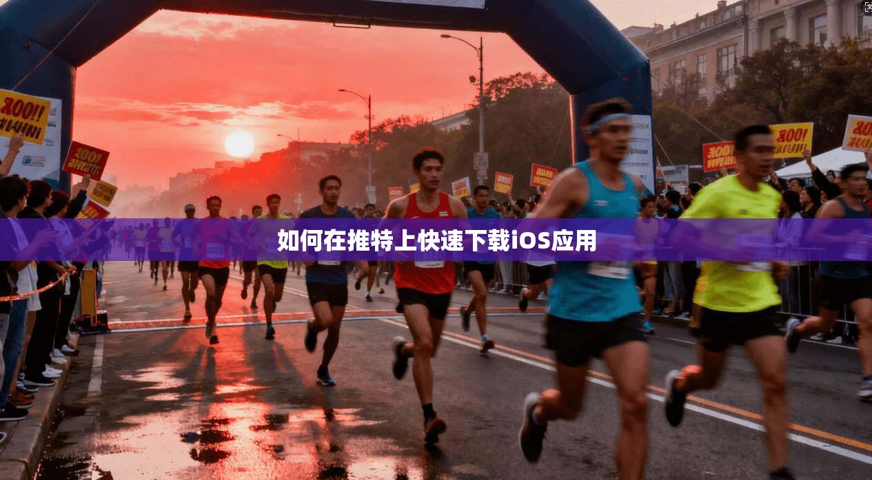 如何在推特上快速下载iOS应用