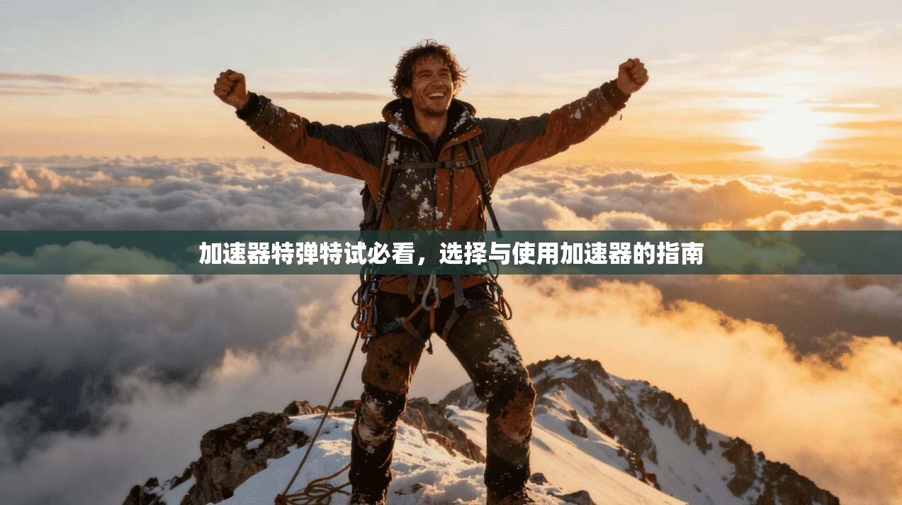 加速器特弹特试必看，选择与使用加速器的指南