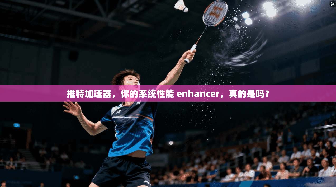 推特加速器，你的系统性能 enhancer，真的是吗？