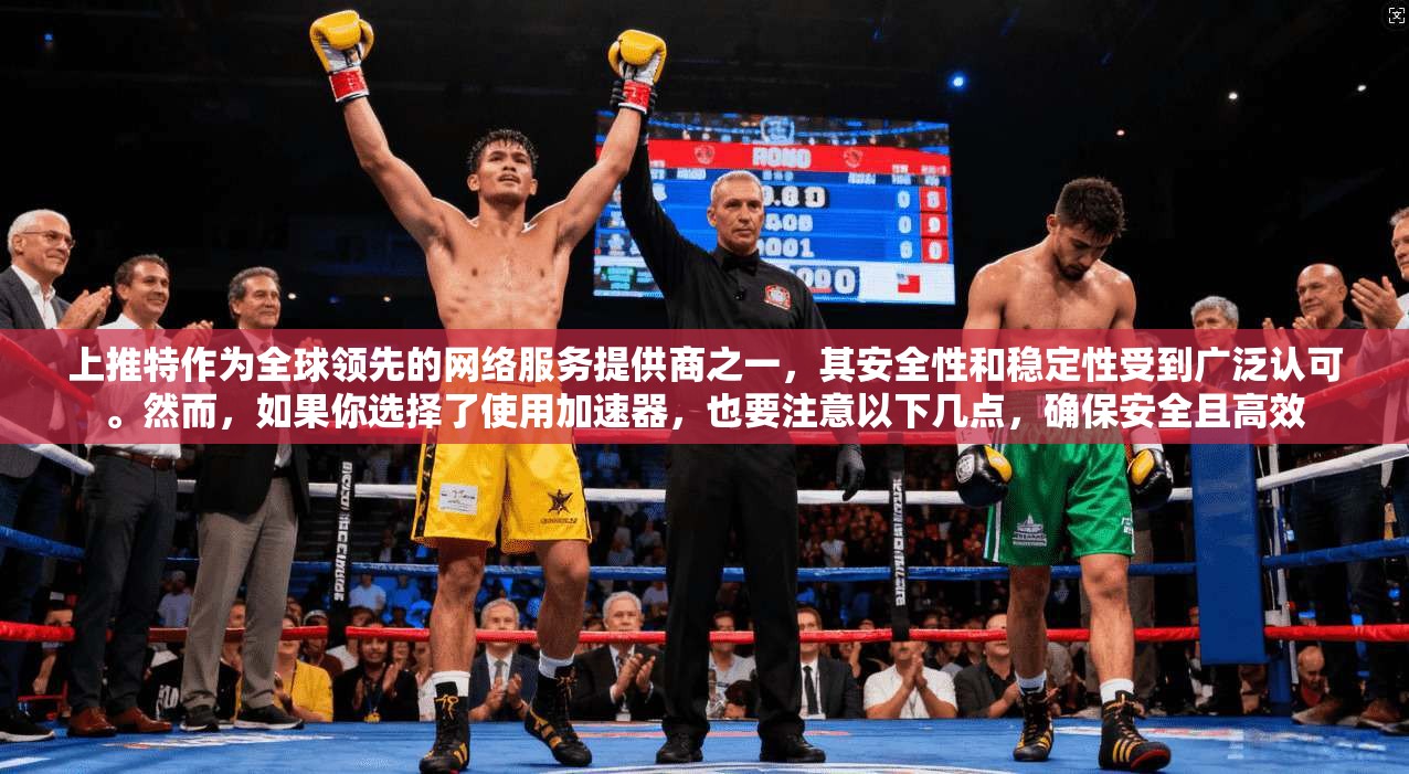 上推特作为全球领先的网络服务提供商之一,其安全性和稳定性受到广泛认可。然而,如果你选择了使用加速器,也要注意以下几点,确保安全且高效