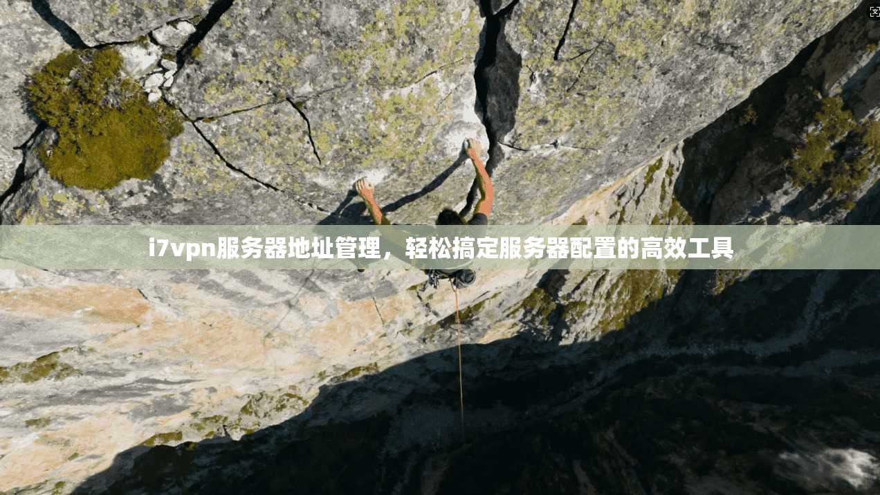 i7vpn服务器地址管理,轻松搞定服务器配置的高效工具